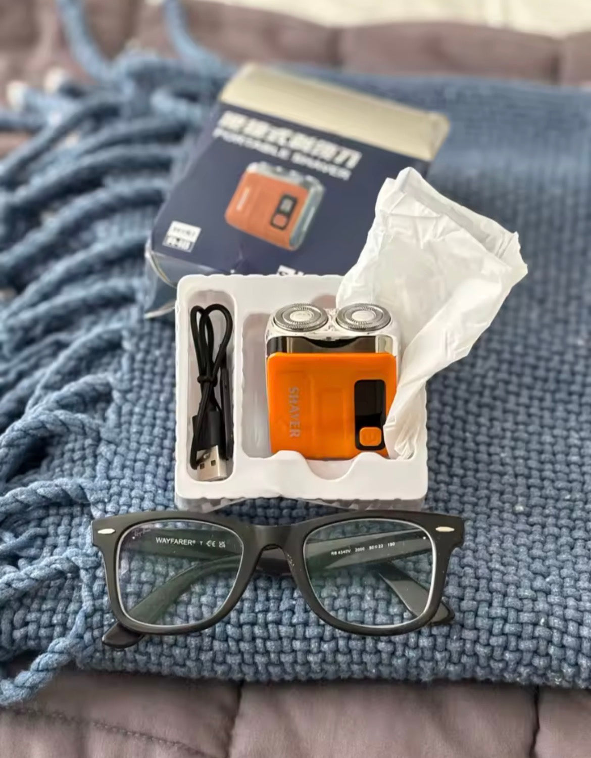 Portable Mini Electric Shaver-Clean Shave Anywhere