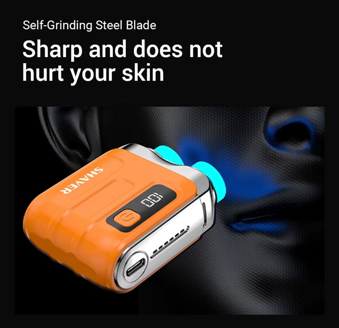 Portable Mini Electric Shaver-Clean Shave Anywhere